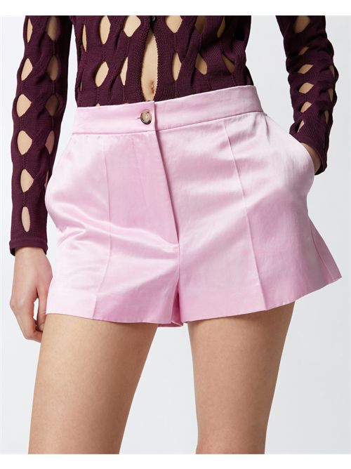 Pantaloncini shorts misto lino PINKO | 104807A2BP/O39